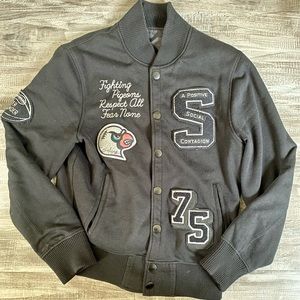 Staple letterman jacket